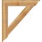 Ekena Millwork Traditional Traditional Rough Sawn Bracket, Western Red Cedar, 6"W x 40"D x 44"H BKT06X40X44TRA01RWR - alternate 2